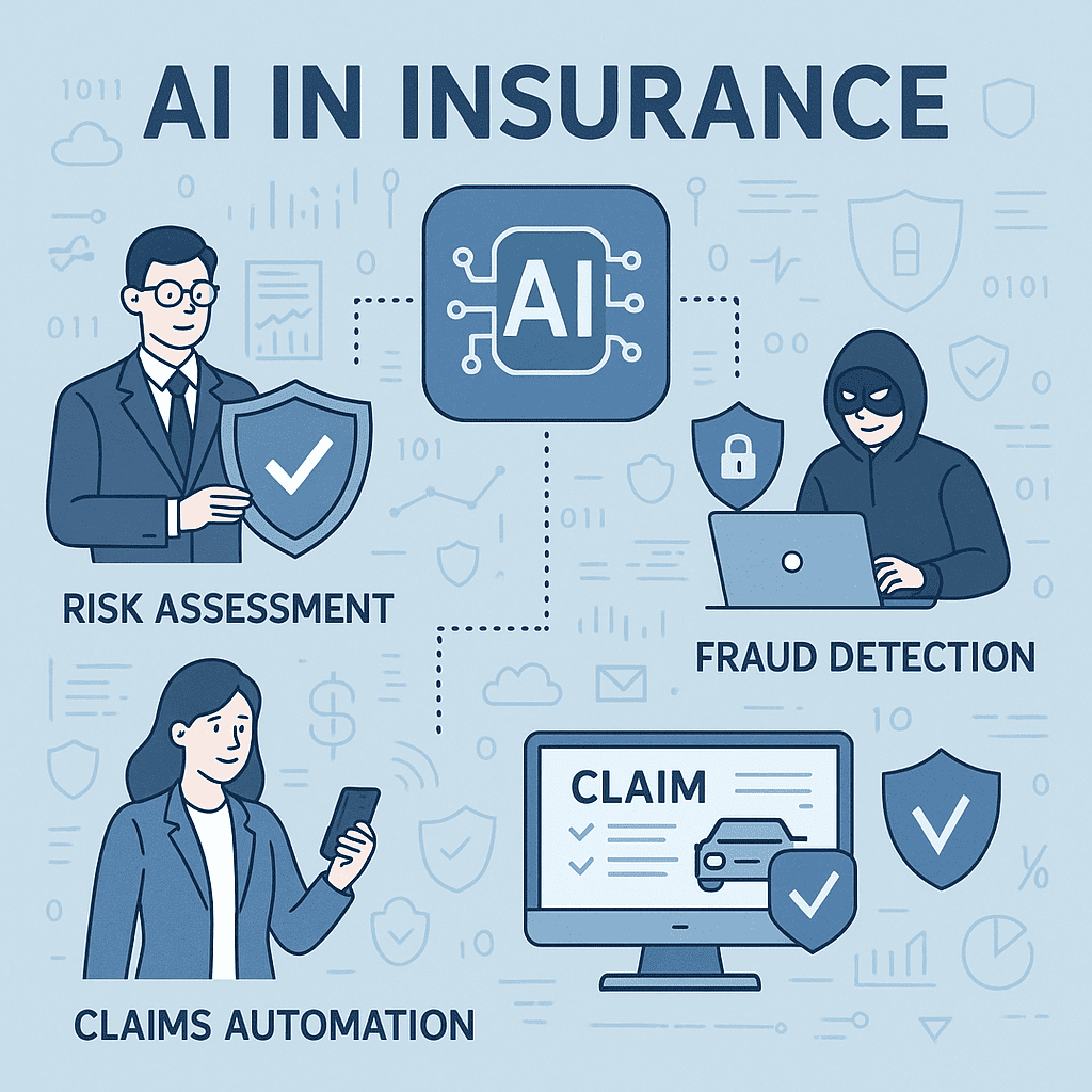 Key aplications of AI in the insurance industry
